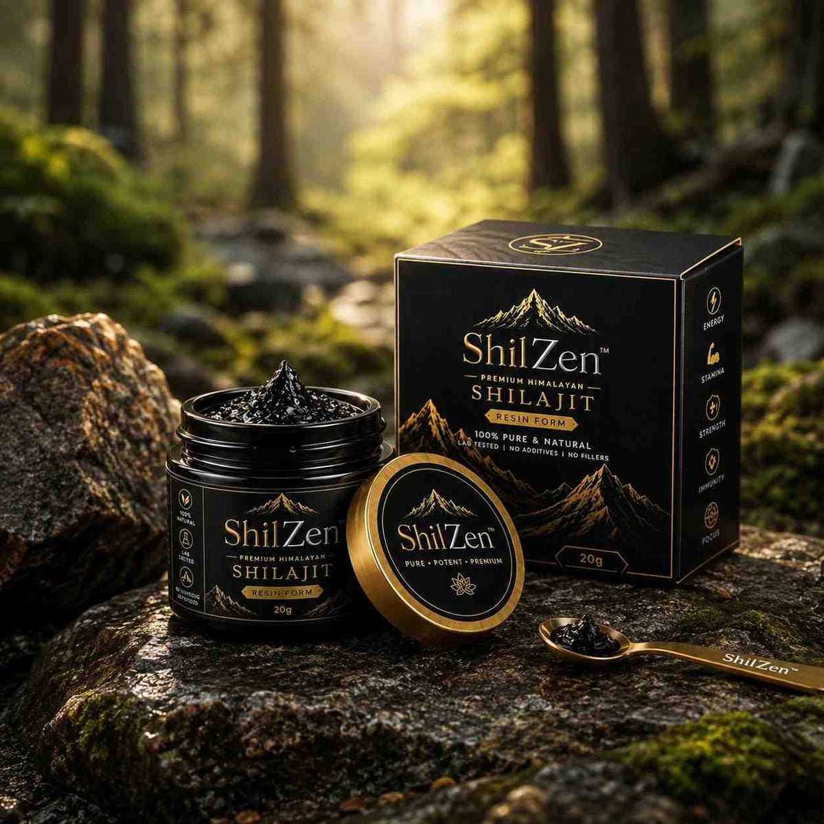 Pure Himalayan Shilajit Resin