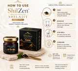 ShilZen Premium Himalayan Shilajit Resin 20g | Pure Himalayan Power | Pack of 1
